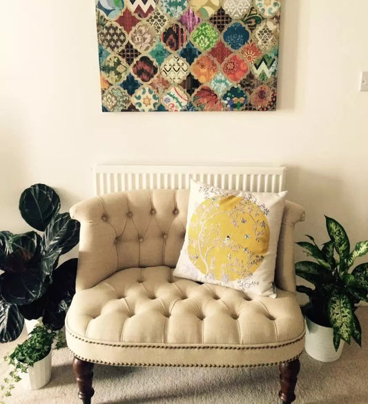 Chinoiserie ‘Mandela Moon Cushion’ Competition Winner