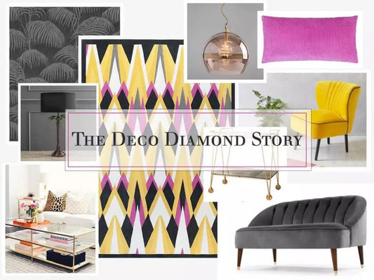 Deco Diamond Mood Board