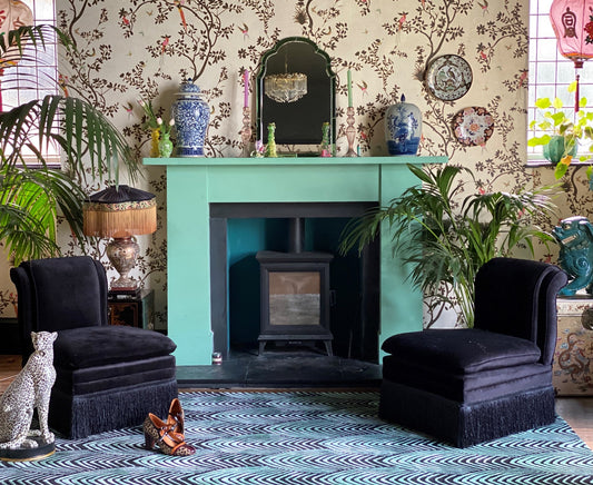 In celebration of Art Deco style and Chinoiserie design