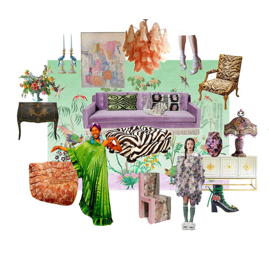 Wendy's Mood Board with Joie de Vivre