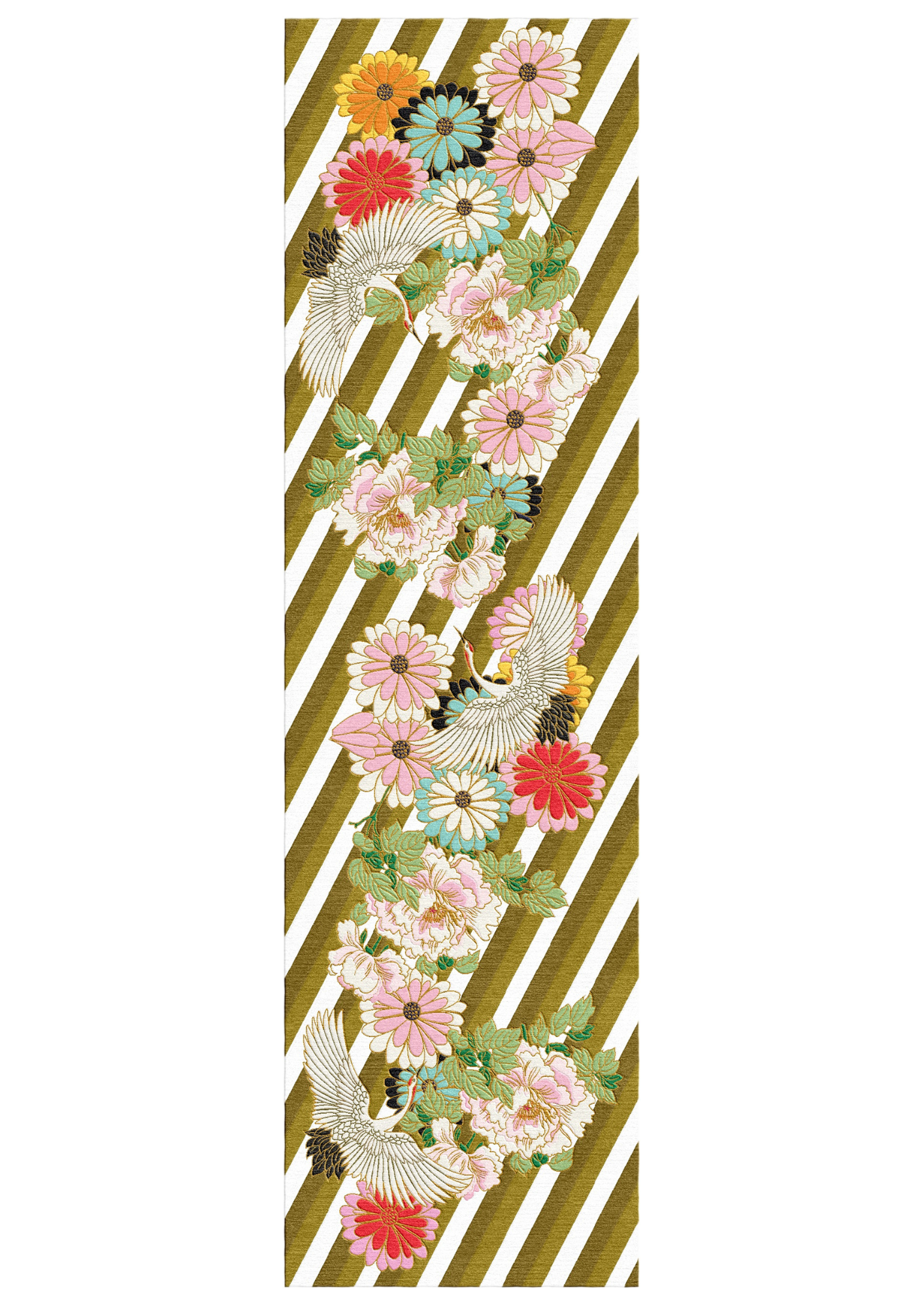 Kimono Gold - Hand Tufted Runner