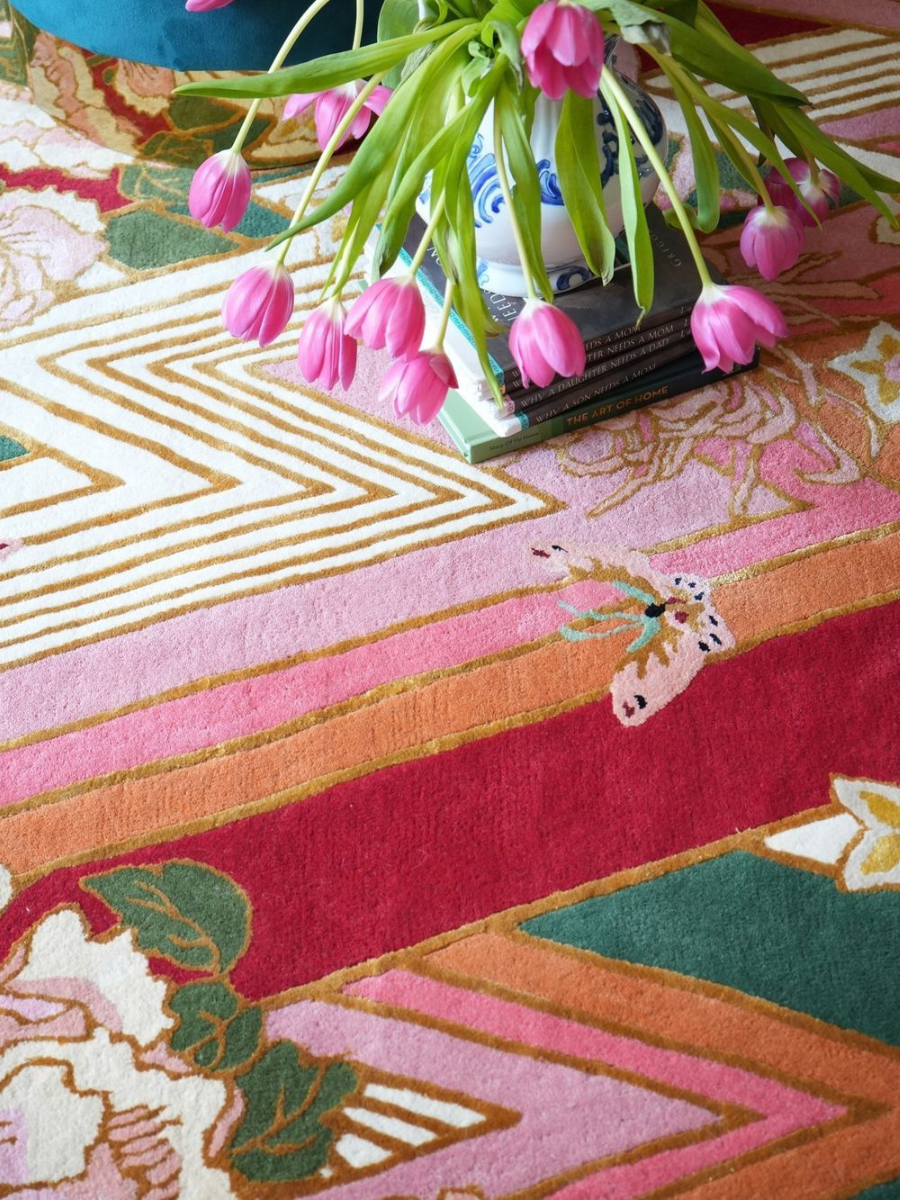 Shanghai Blossom - Hand Tufted Rug