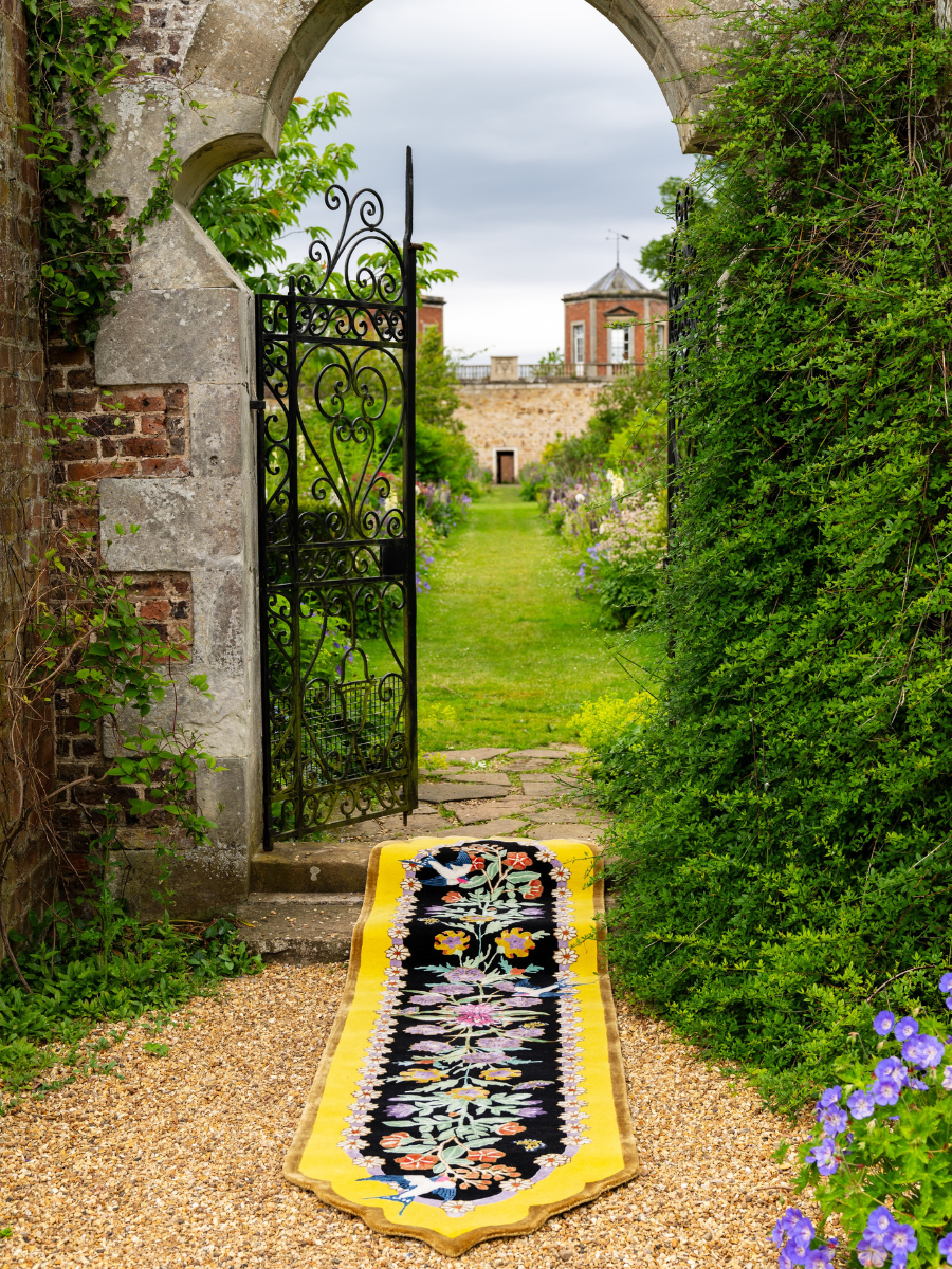 Mughal Flower Show - Hand Tufted Runner
