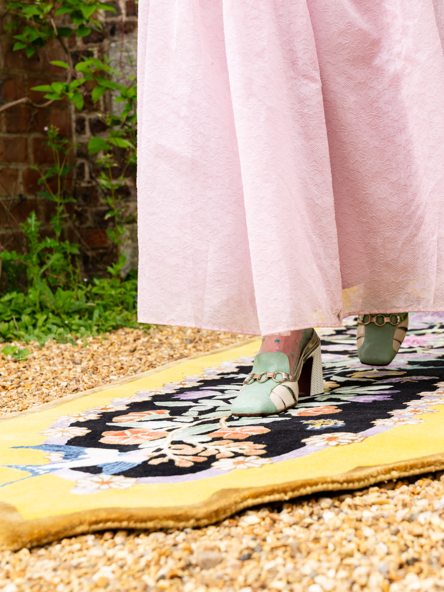 Mughal Flower Show - Hand Tufted Runner