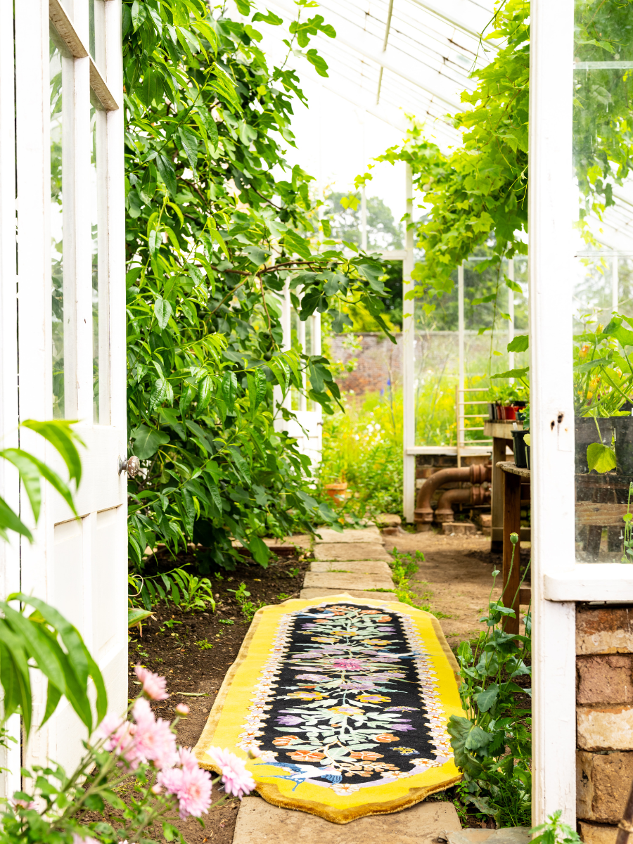 Mughal Flower Show - Hand Tufted Runner