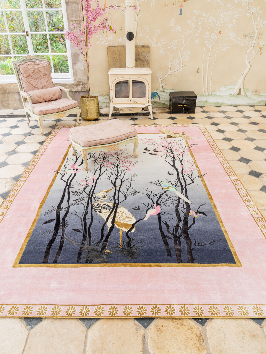 Sakura - Hand Knotted Rug - Sample