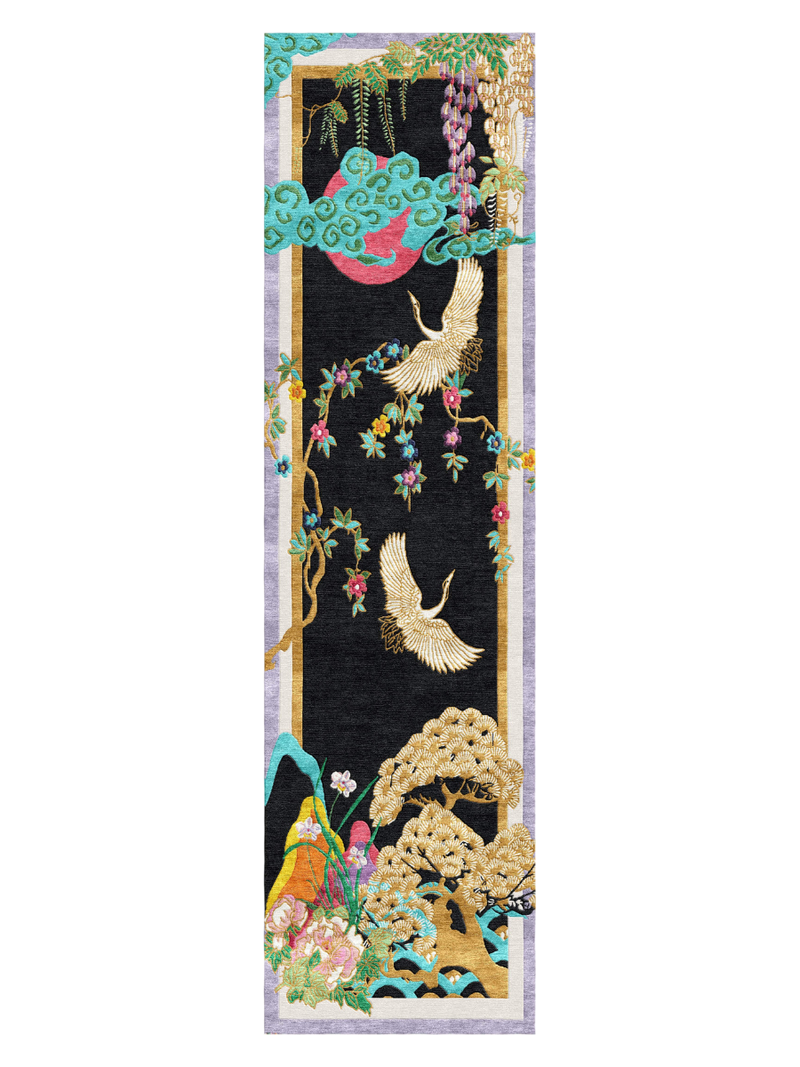 Eternity Dark - Hand Tufted Runner