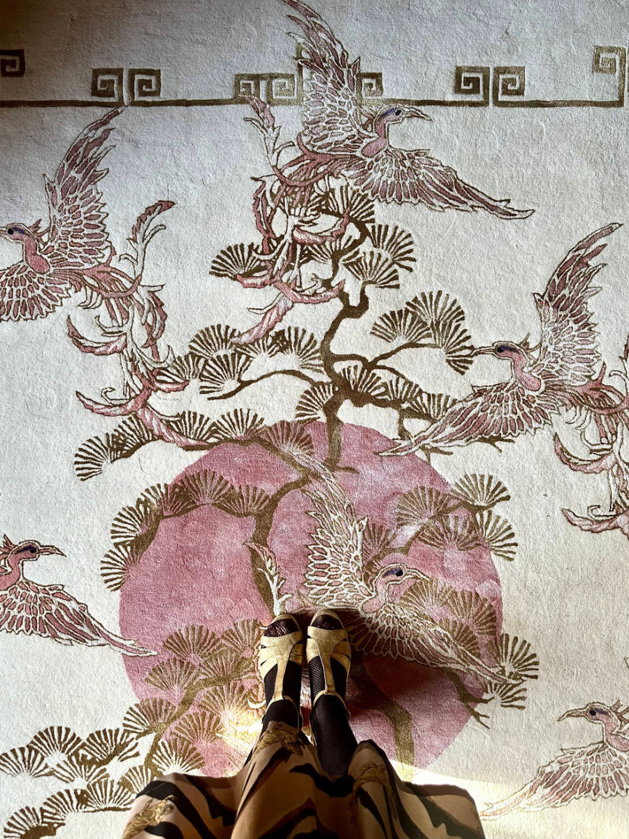 Phoenix Moon - Hand Tufted Rug
