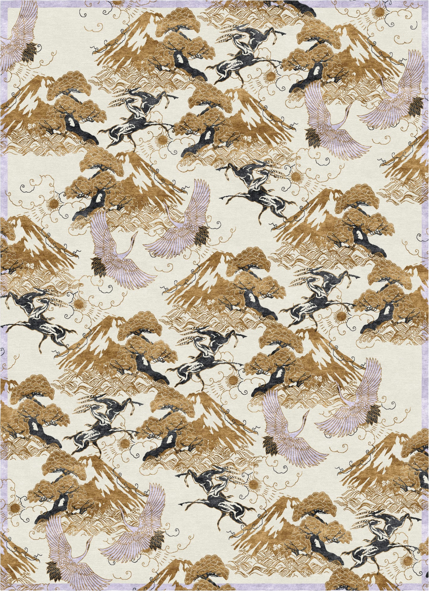 Eternal Toile - Hand Knotted Rug