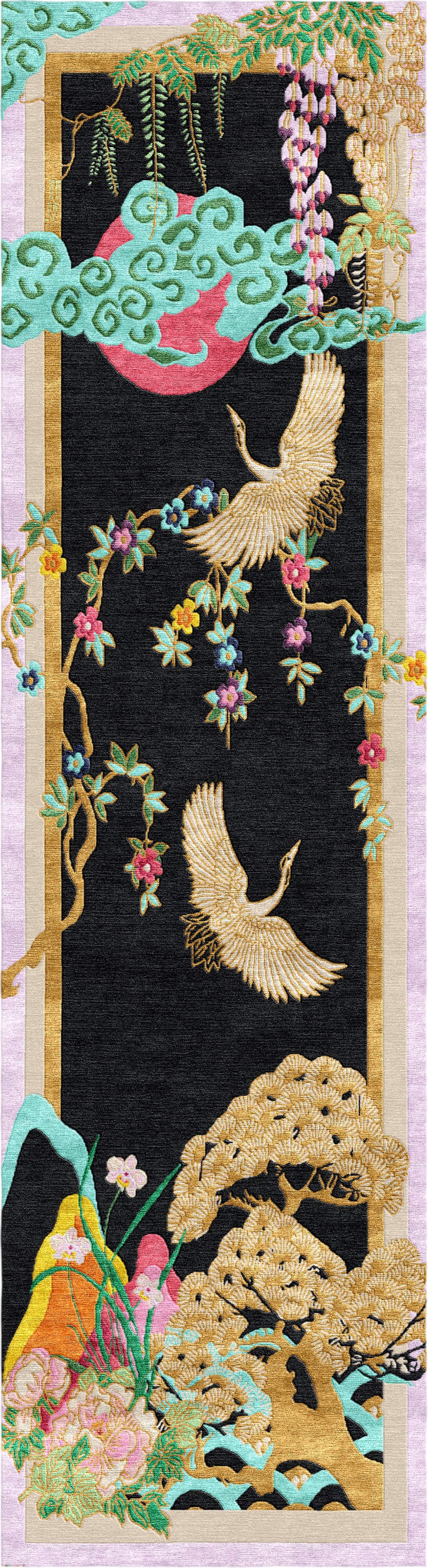 Eternity Dark - Hand Tufted Runner - Sample