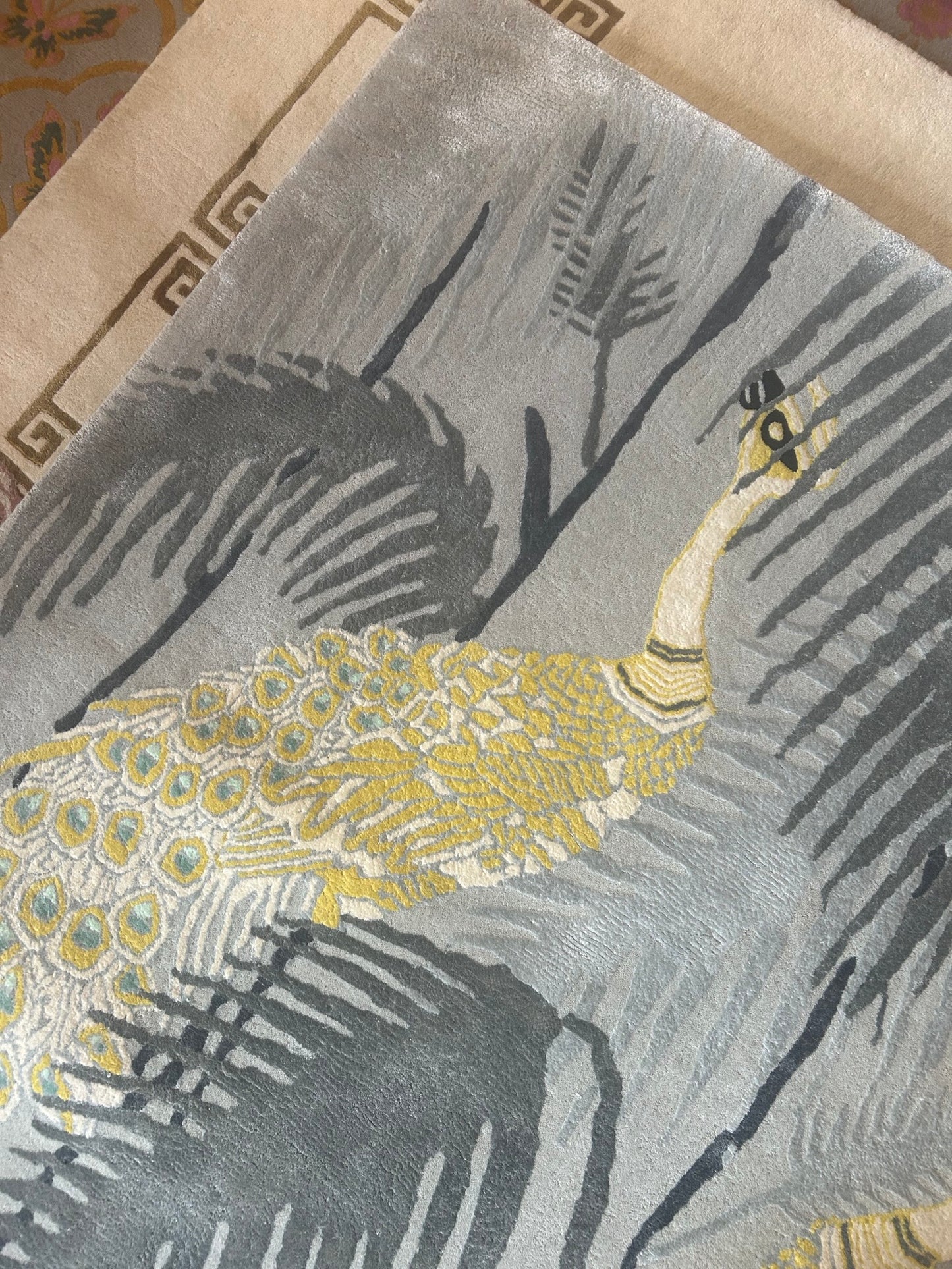 Peacock Palms - Hand Tufted Rug