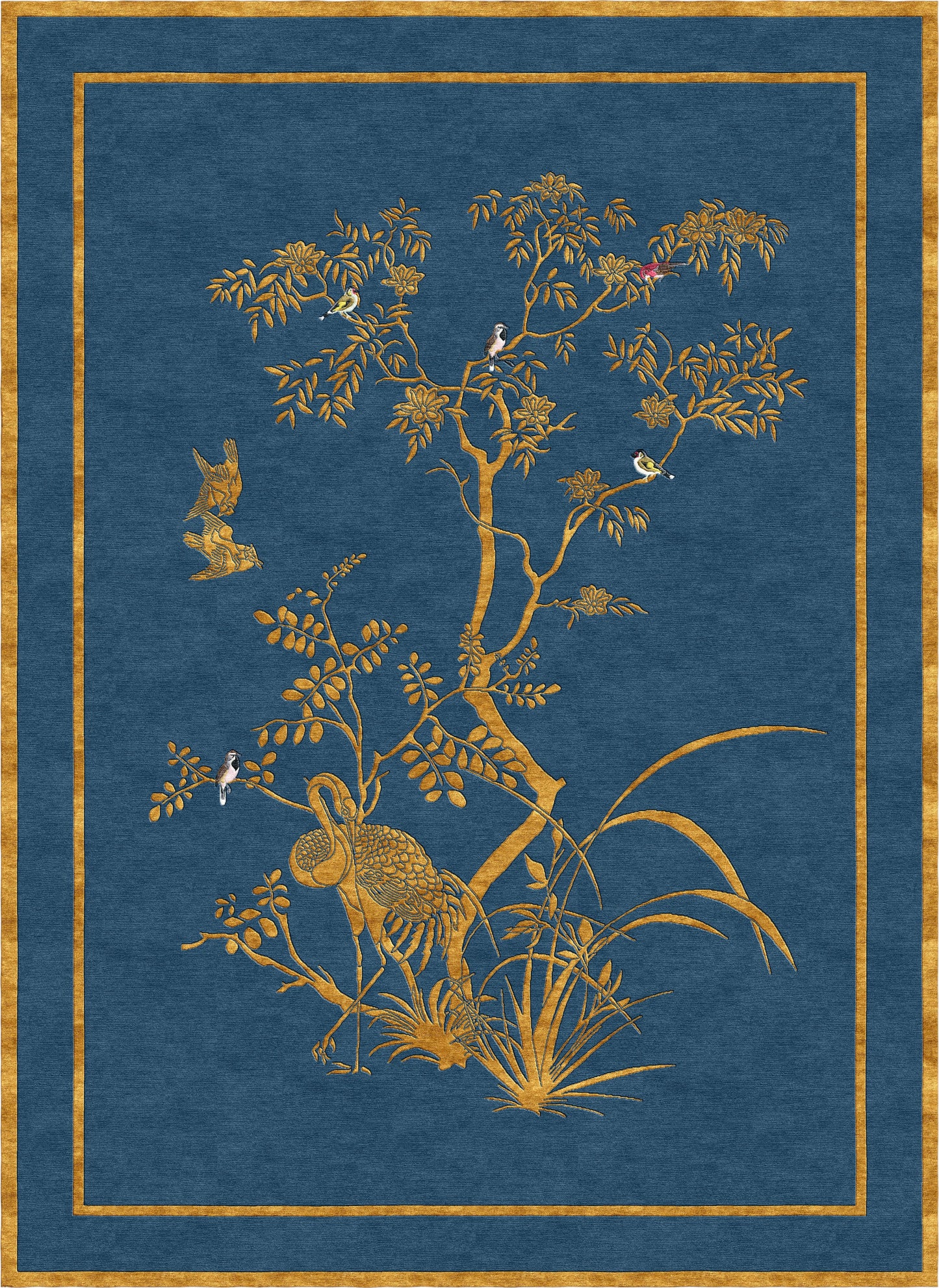 Jardin De Chinois - Hand Knotted Rug