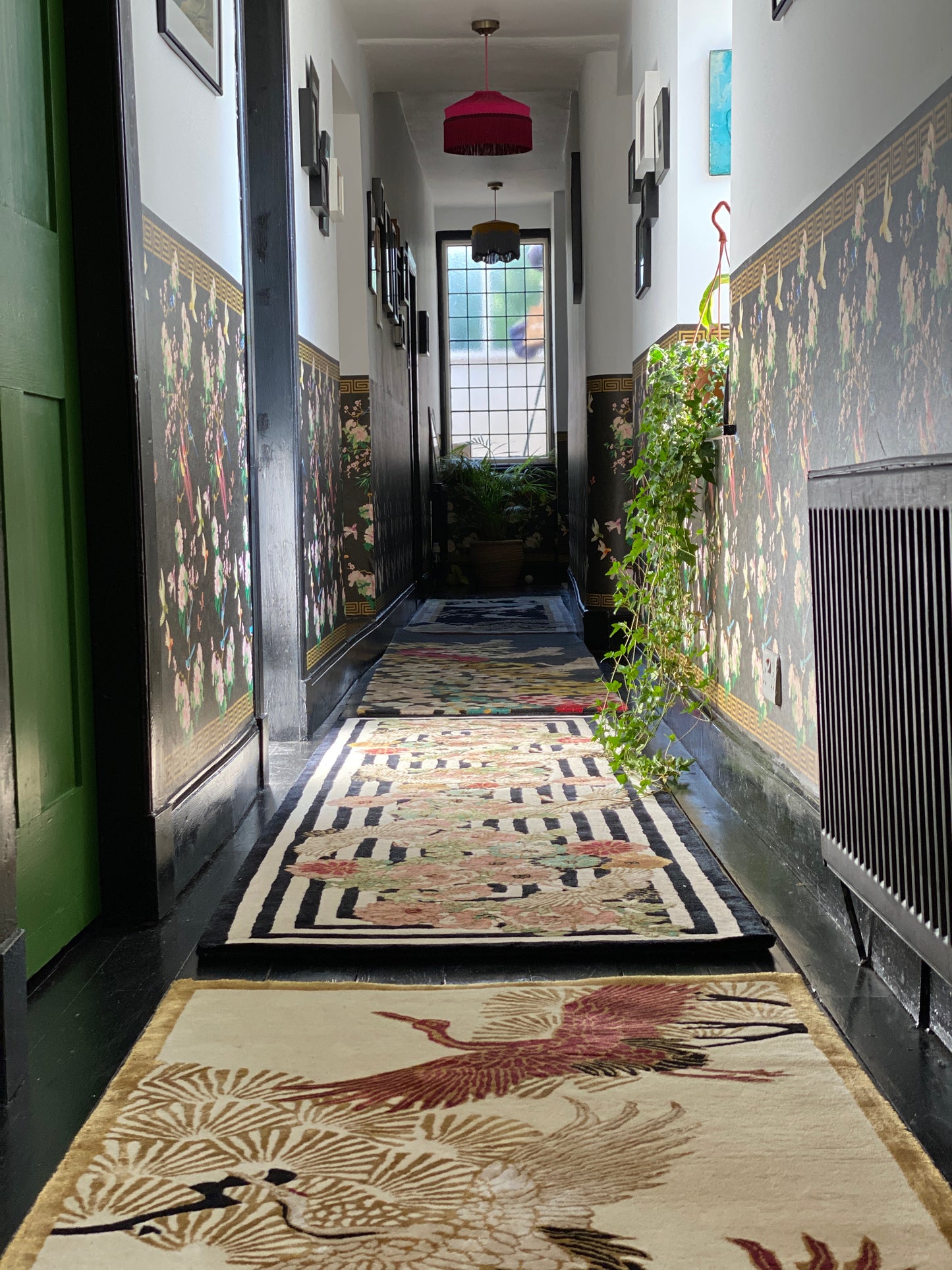 Kimono Noir - Hand Tufted Runner