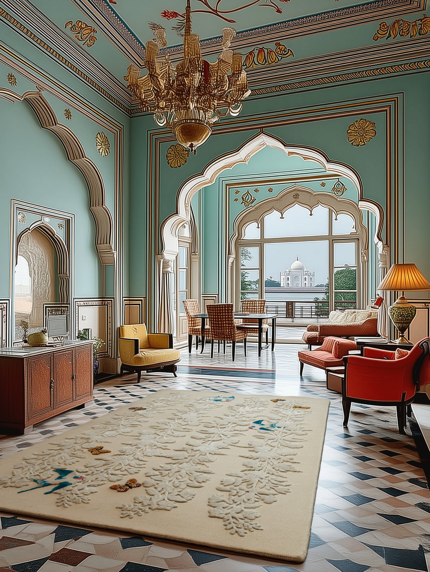 Mumtaz Mahal - Hand Tufted Rug