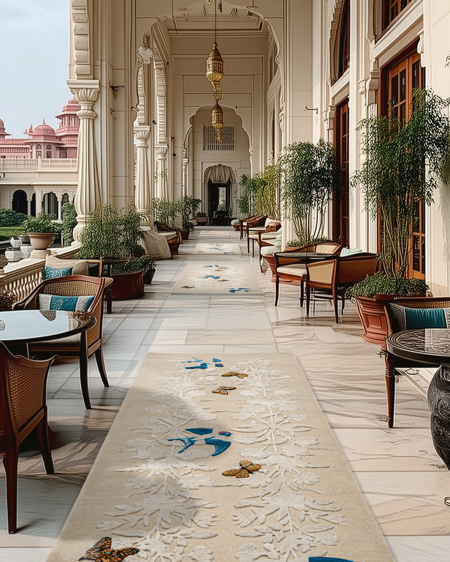 Mumtaz Mahal - Hand Tufted Runner