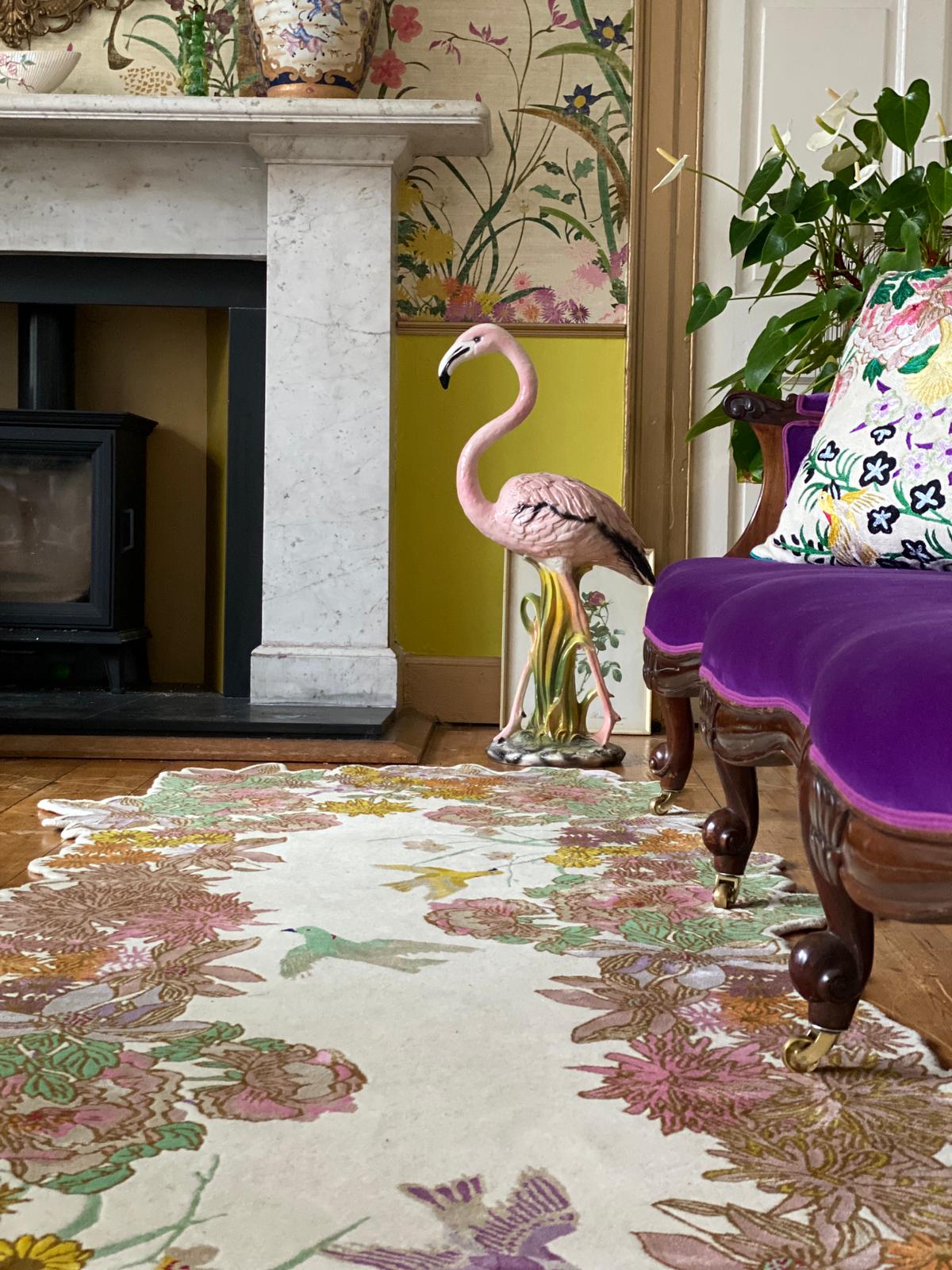 One Hundred Flowers - Hand Knotted Runner