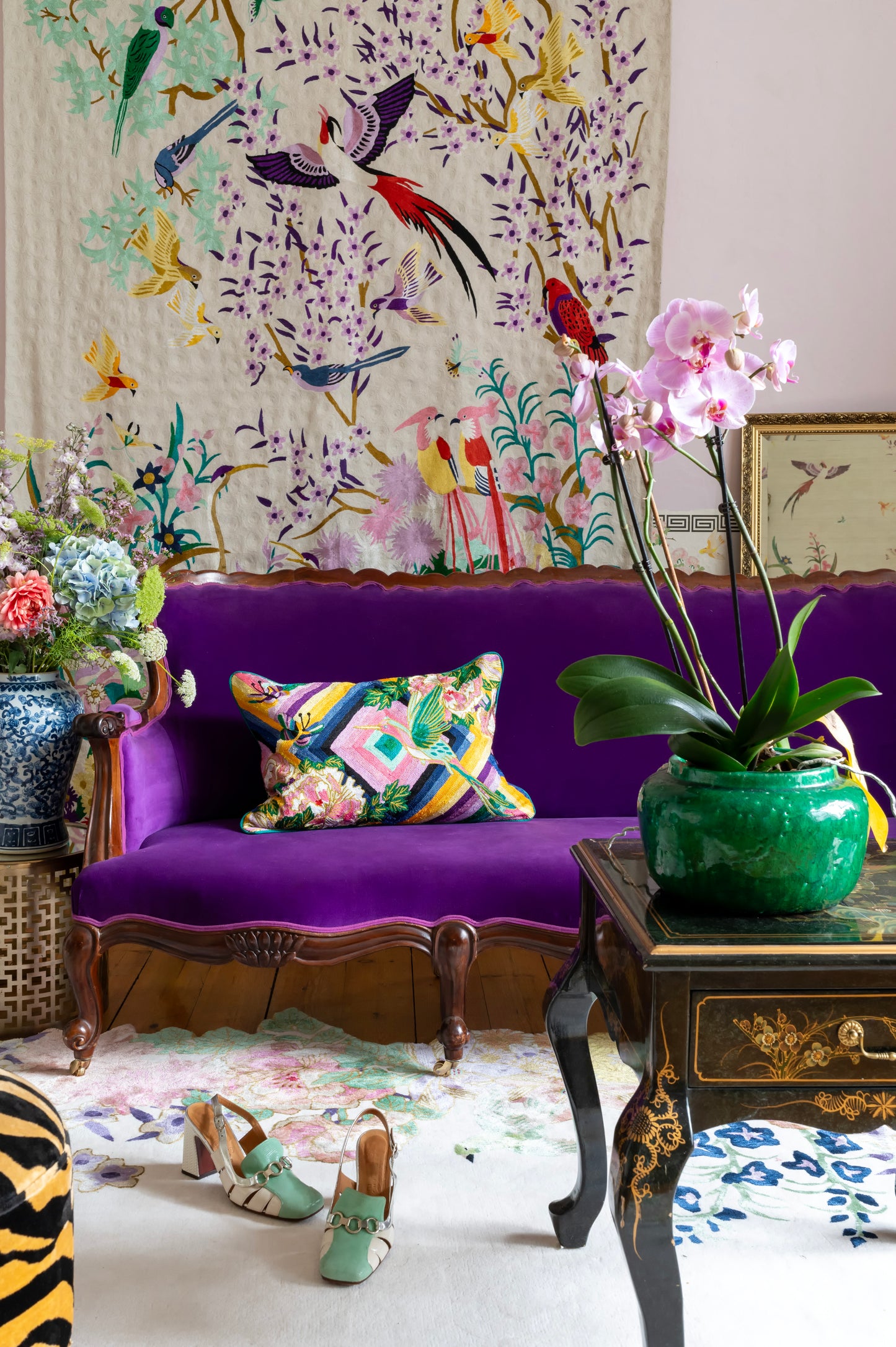 One Hundred Flowers - Hand Tufted Rug