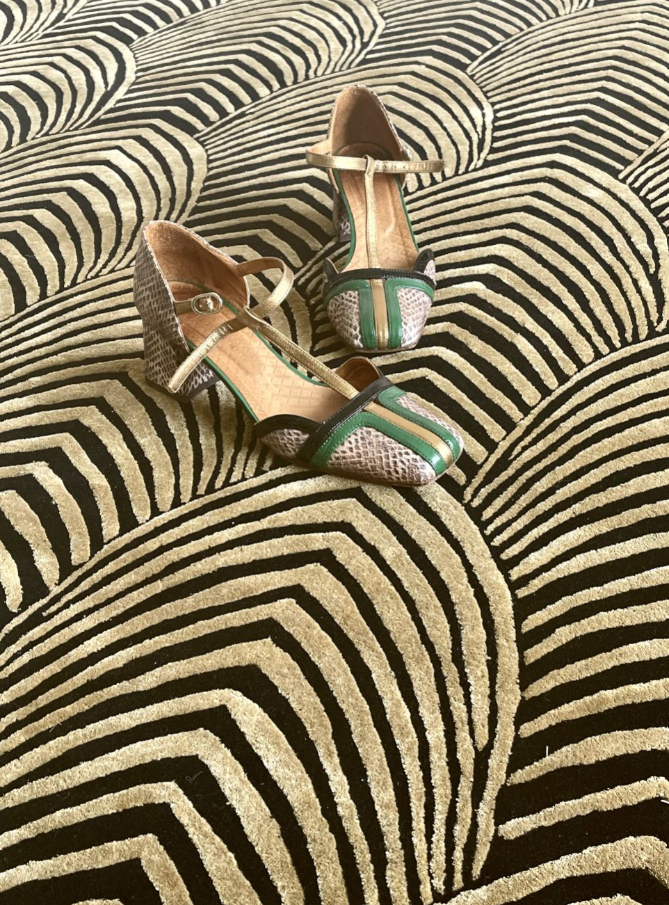 Plumage Gold - Hand Tufted Runner