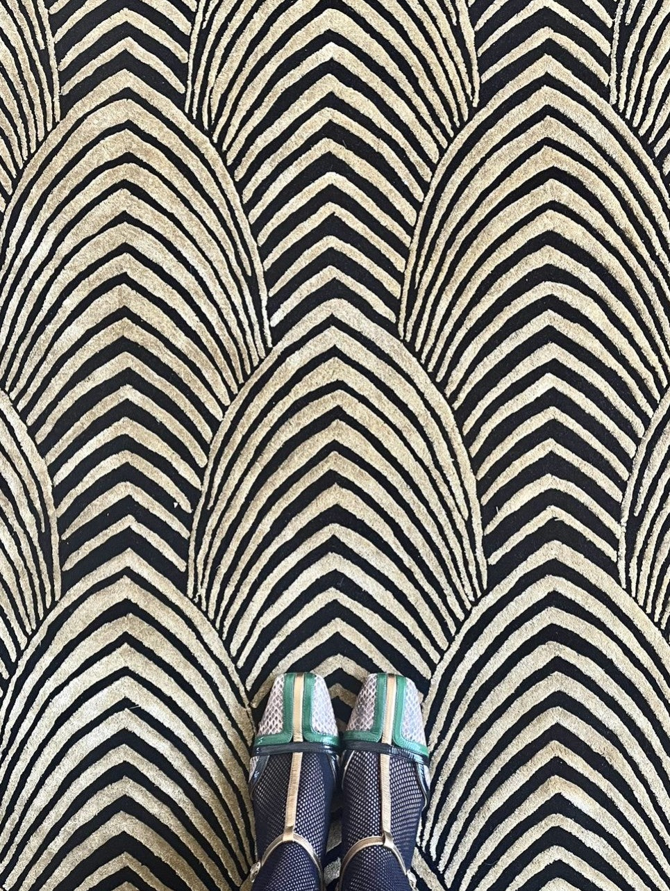 Plumage Gold - Hand Tufted Runner
