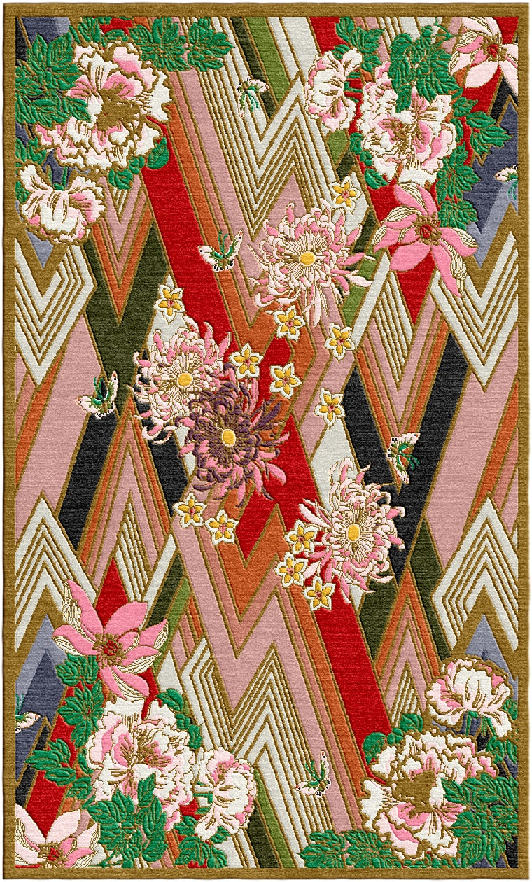 Shanghai Blossom - Hand Tufted Rug