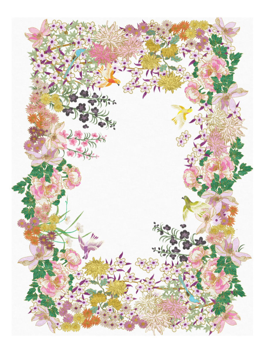 One Hundred Flowers - Hand Tufted Rug