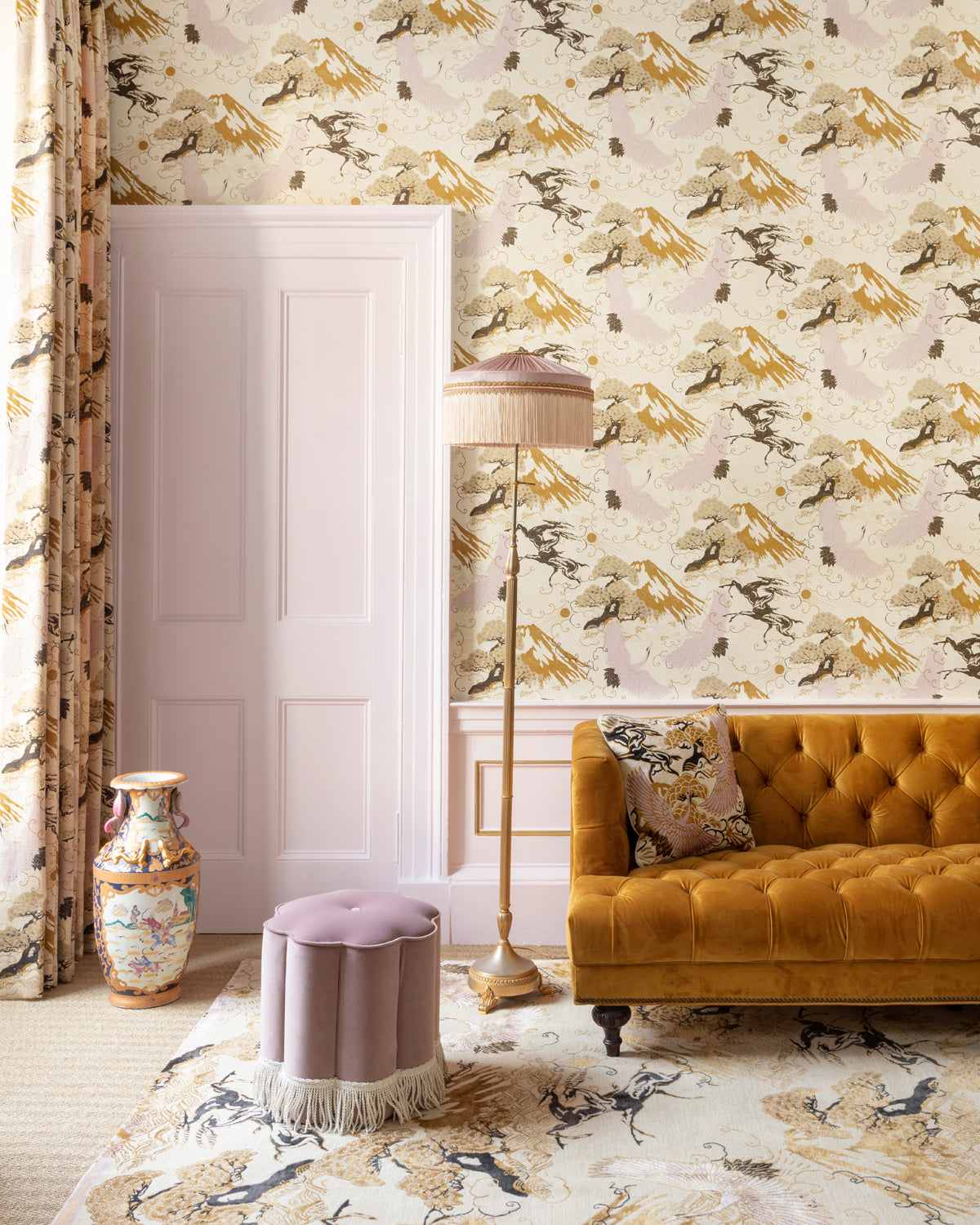 Eternal Toile - Hand Knotted Rug