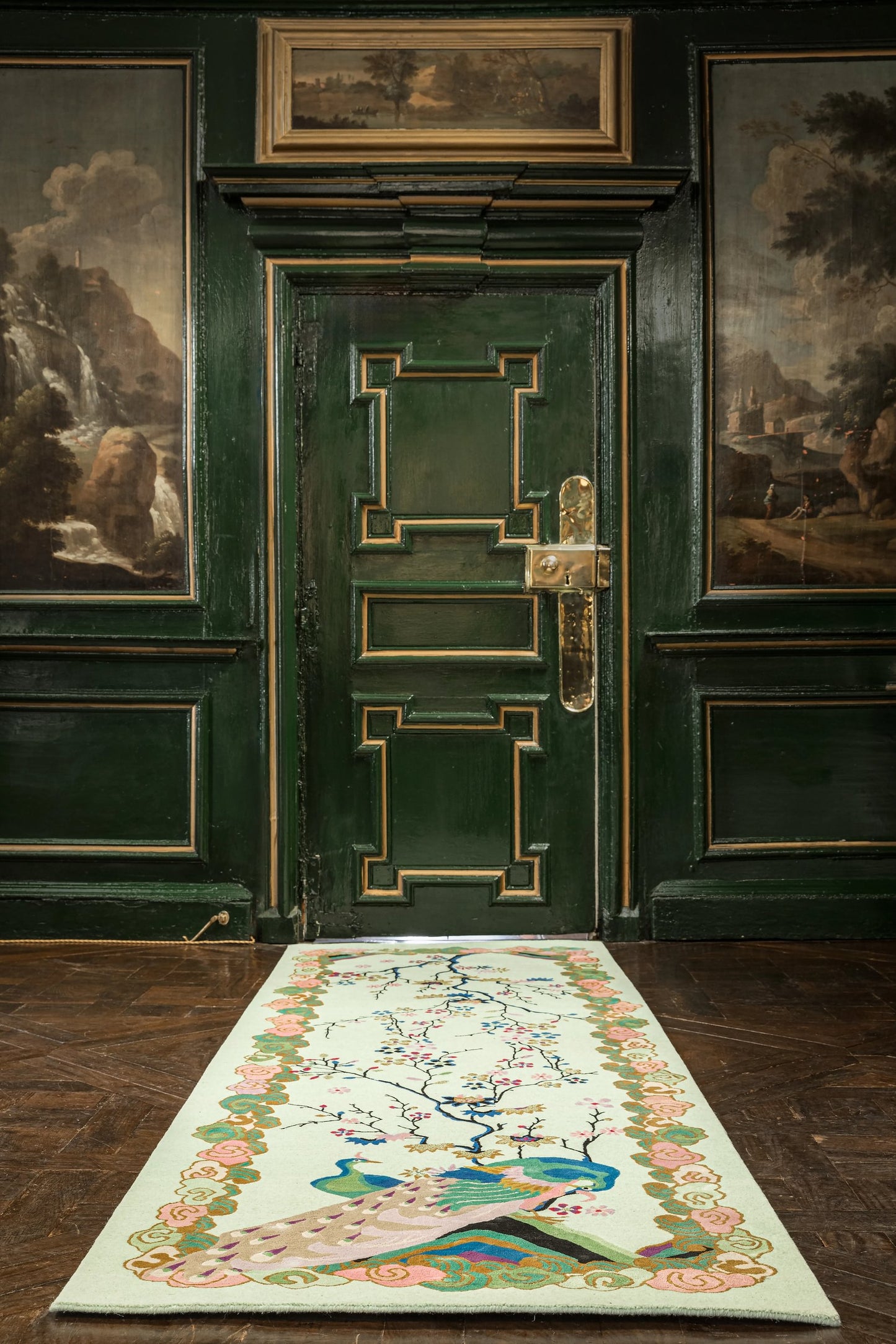 Kujaku - Hand Knotted Runner - Sample