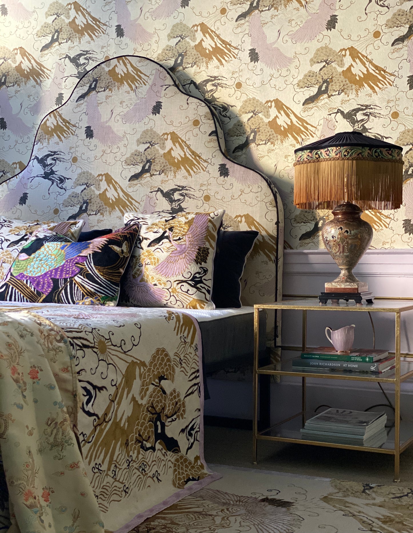 Eternal Toile - Viscose and Linen Fabric