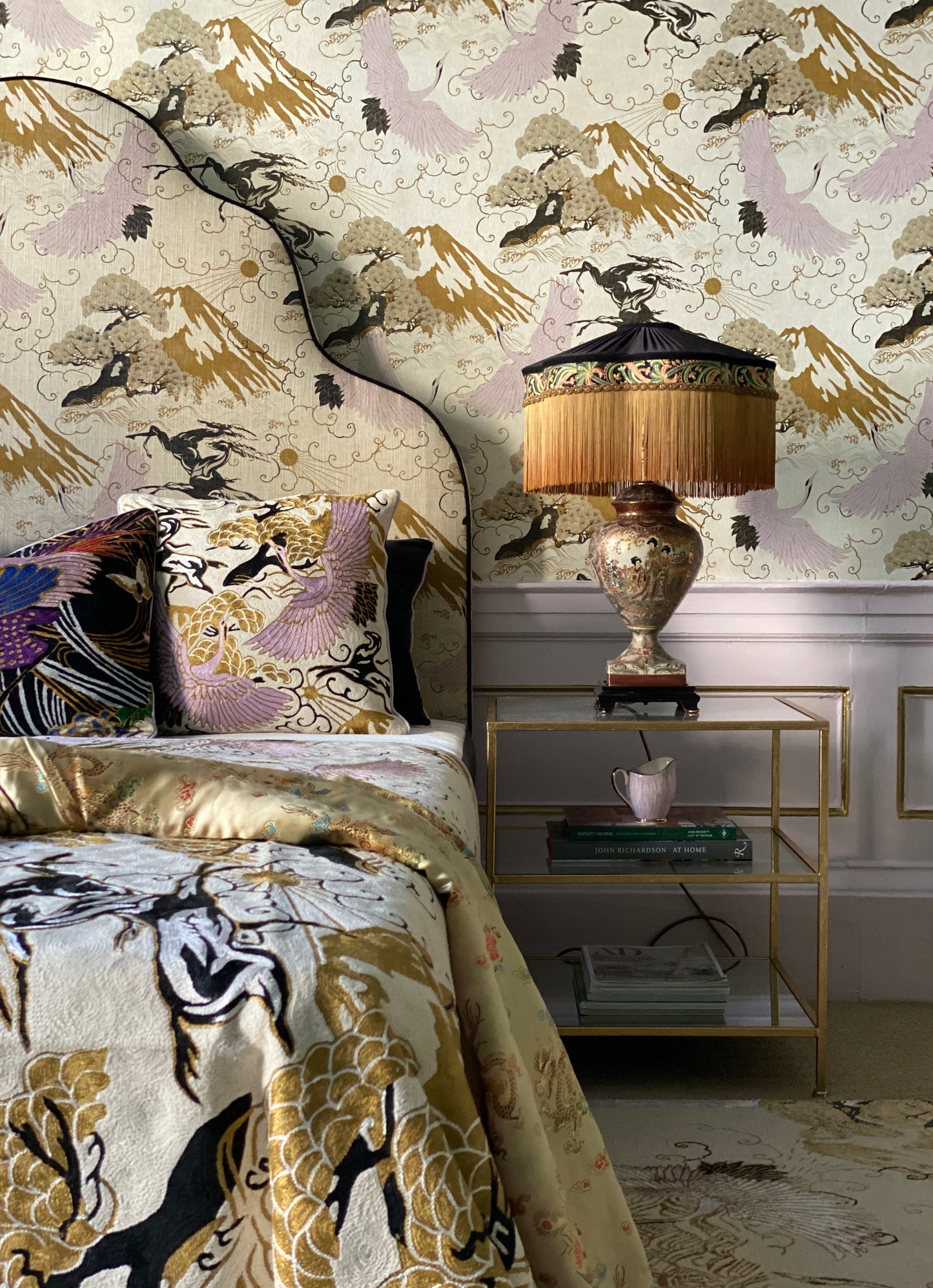 Eternal Toile - Viscose and Linen Fabric