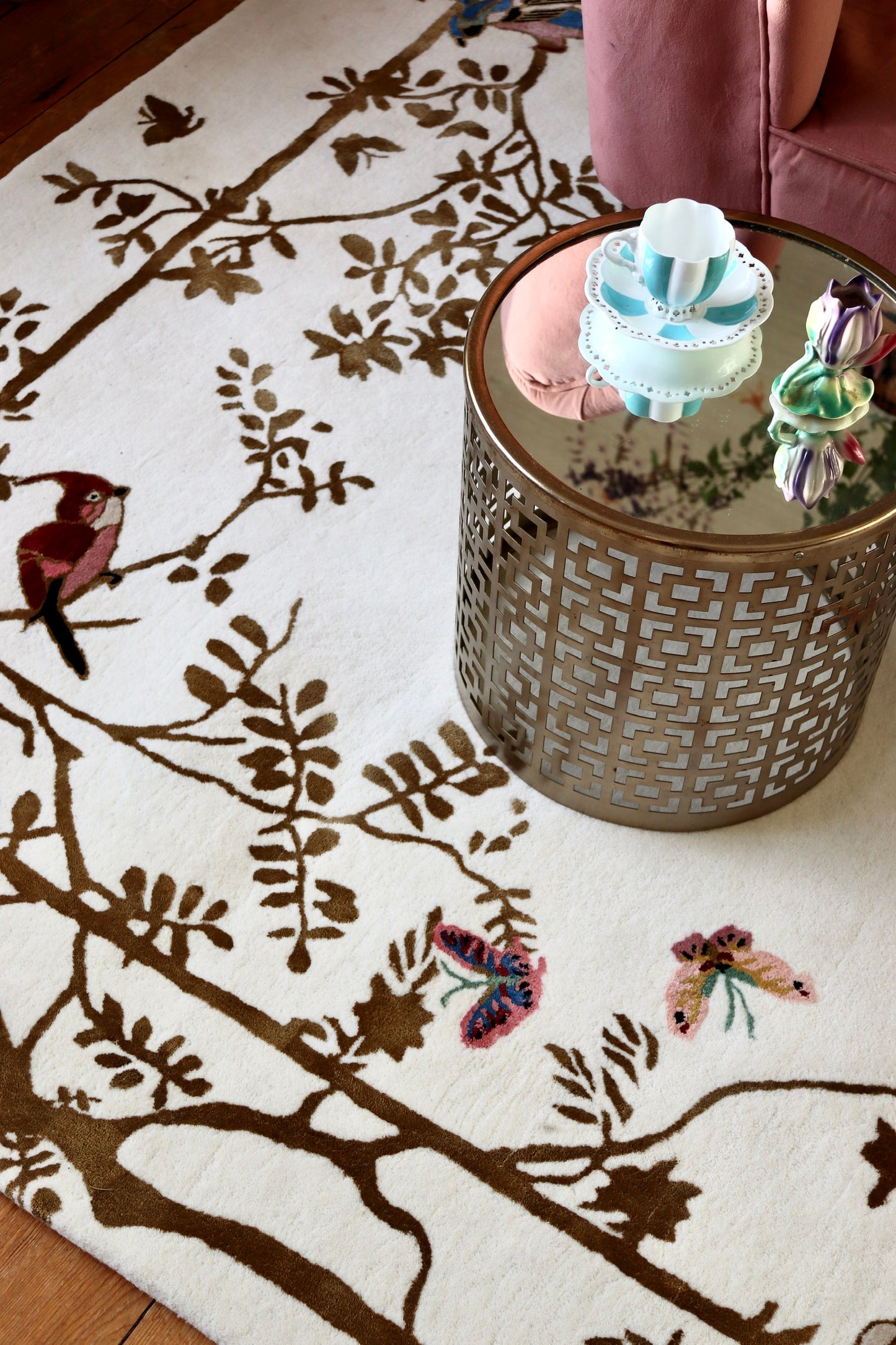 Jardin de Orient Ecru - Hand Tufted Rug
