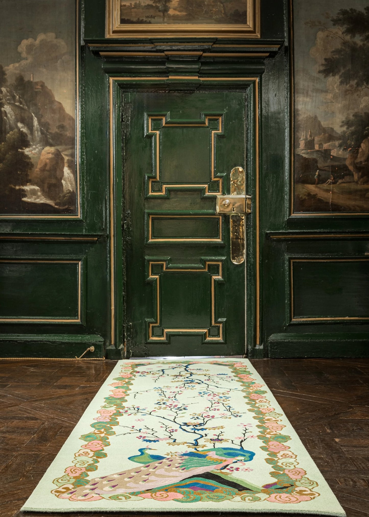 Kujaku - Hand Knotted Runner