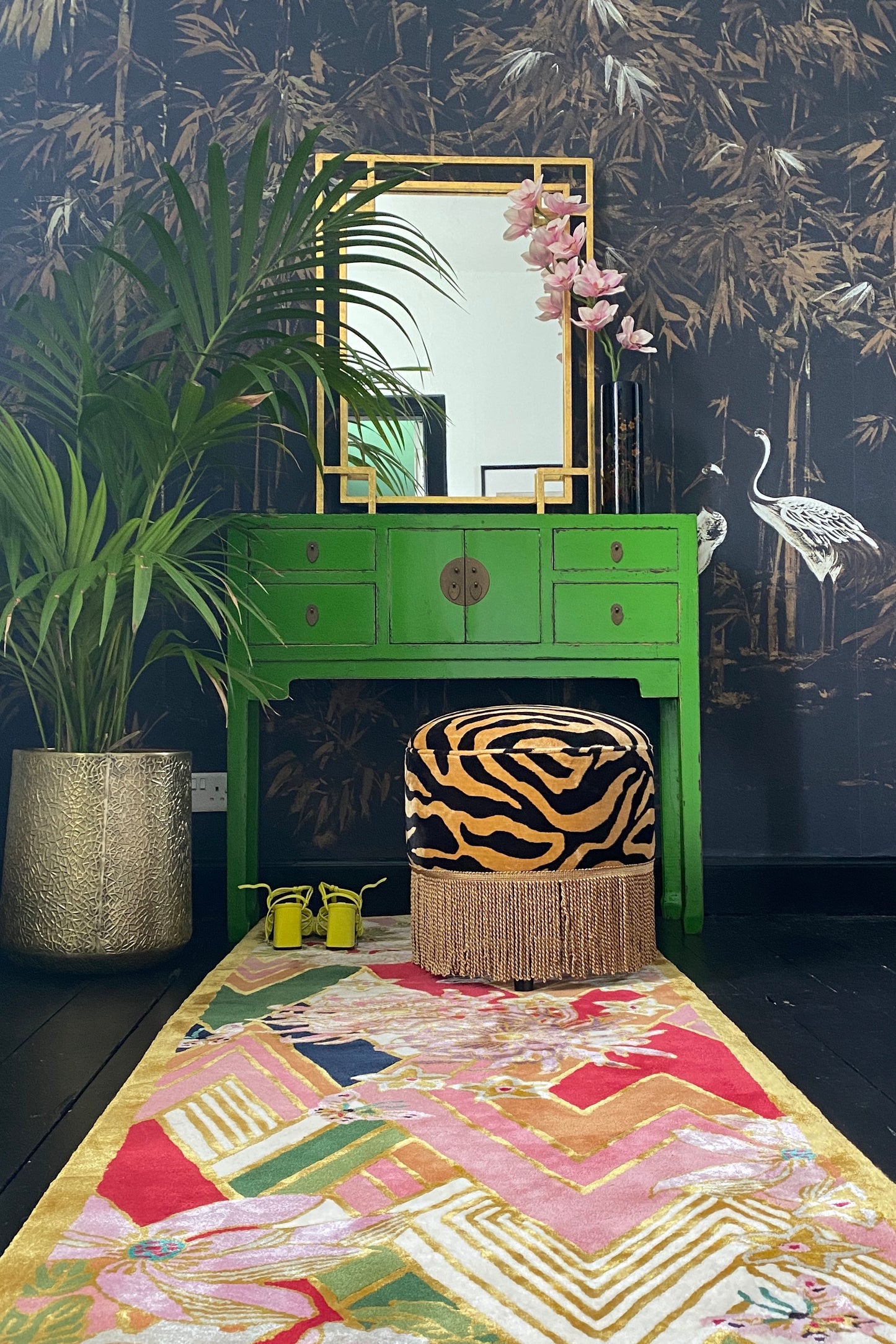 Shanghai Blossom - Hand Tufted Runner
