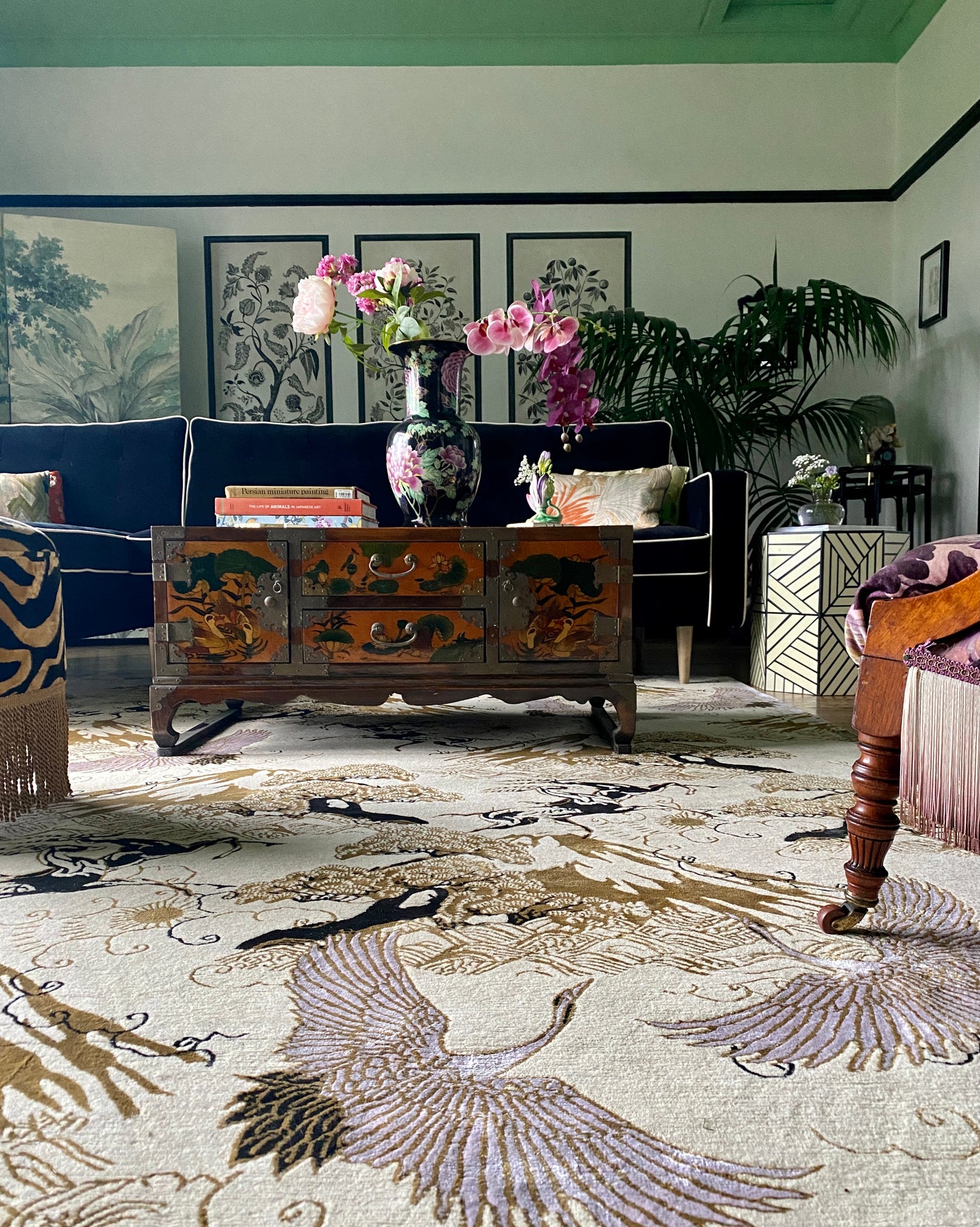 Eternal Toile - Hand Knotted Rug