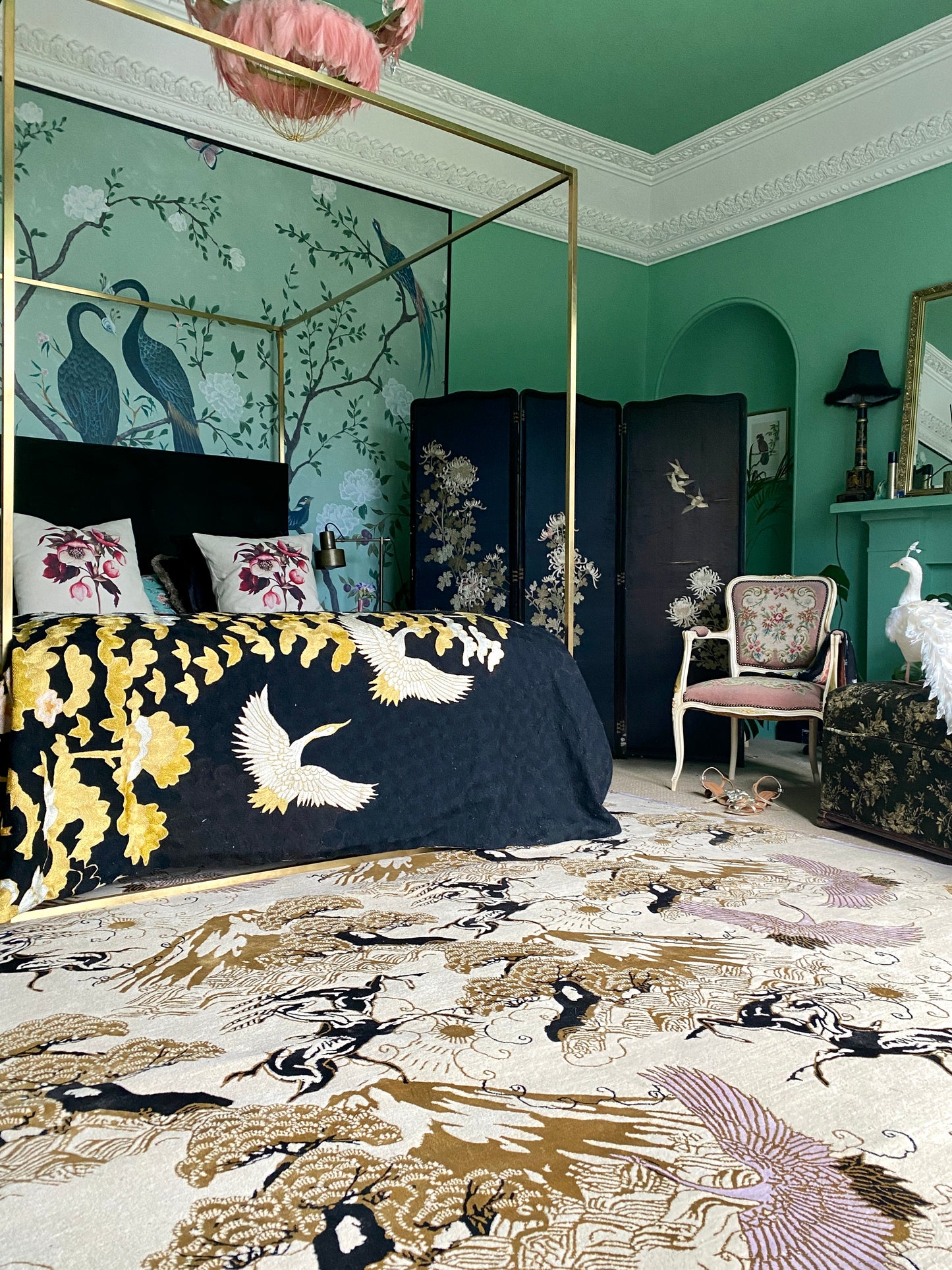 Eternal Toile - Hand Knotted Rug