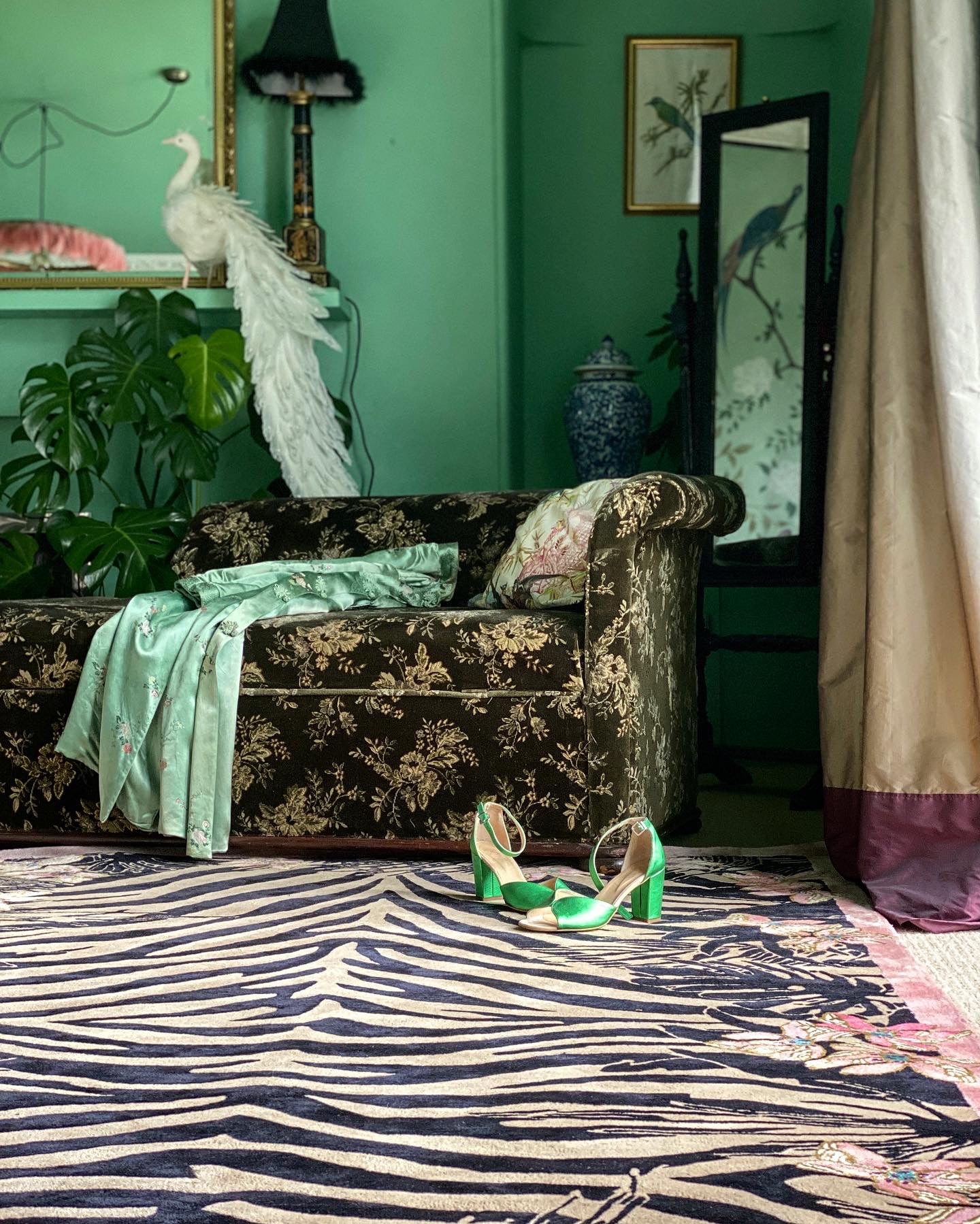 Tiger Florals - Hand Tufted Rug