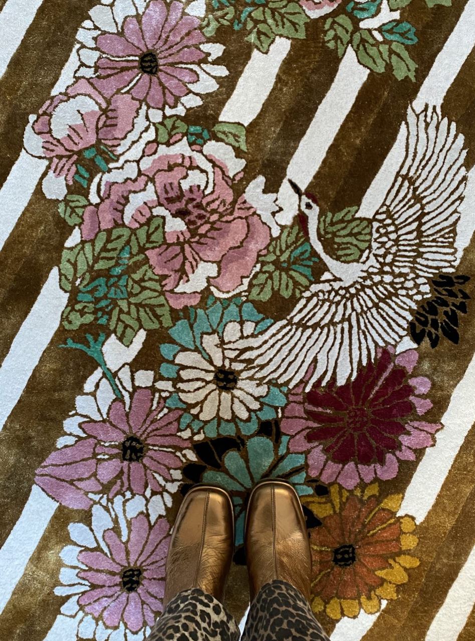 Kimono Gold - Hand Tufted Runner