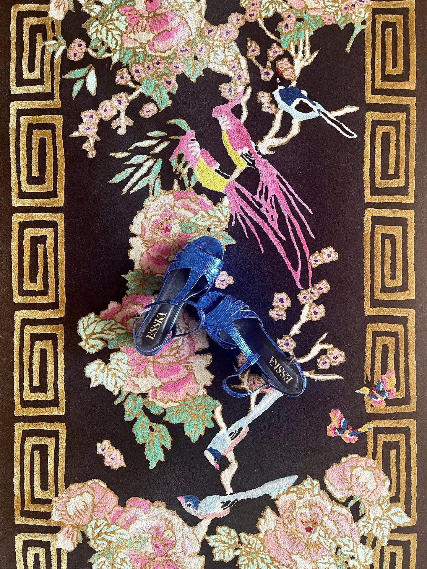 Nurture Black- Hand Tufted Runner