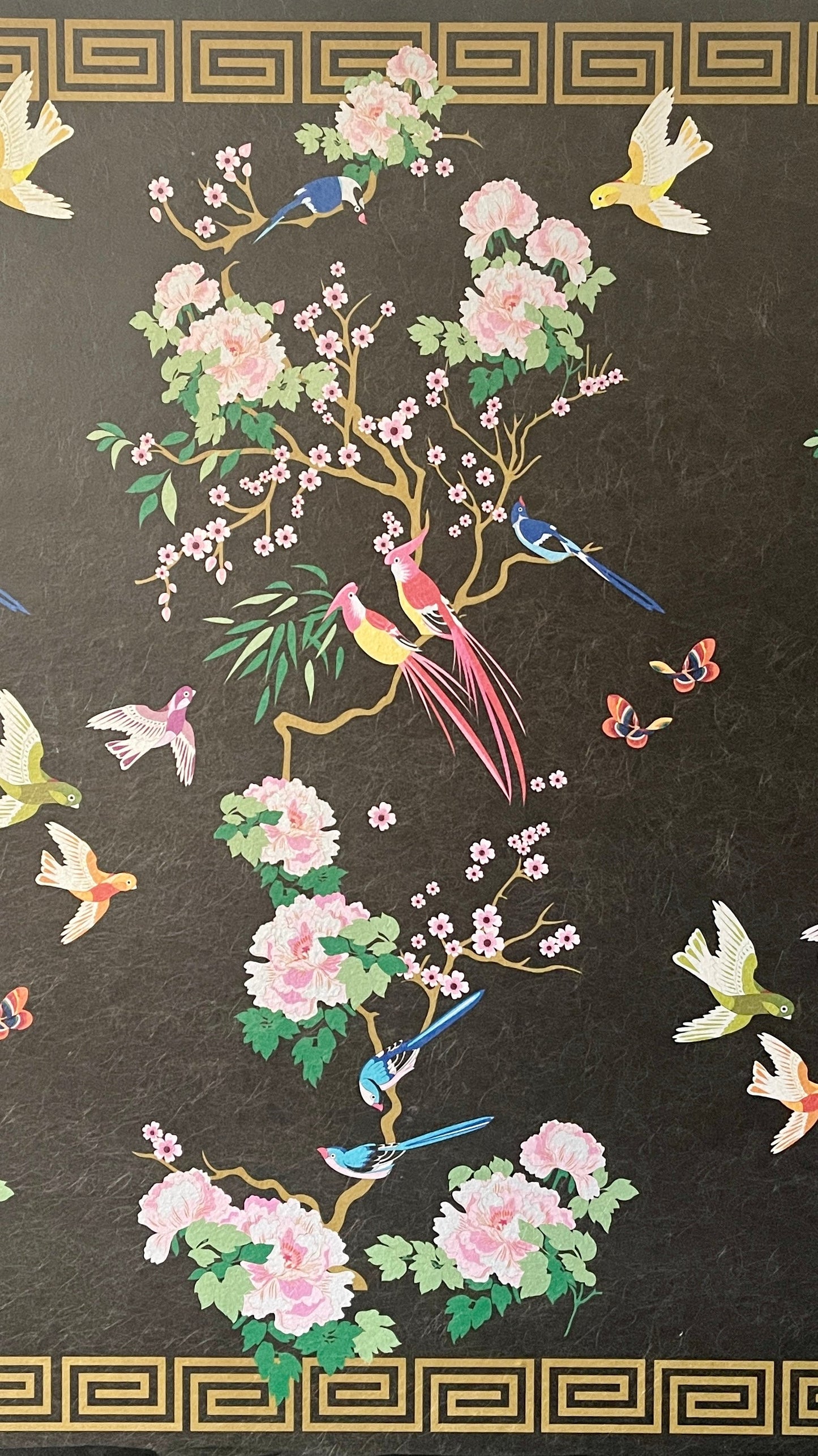 Nurture Dark - Wallpaper Border - Sample