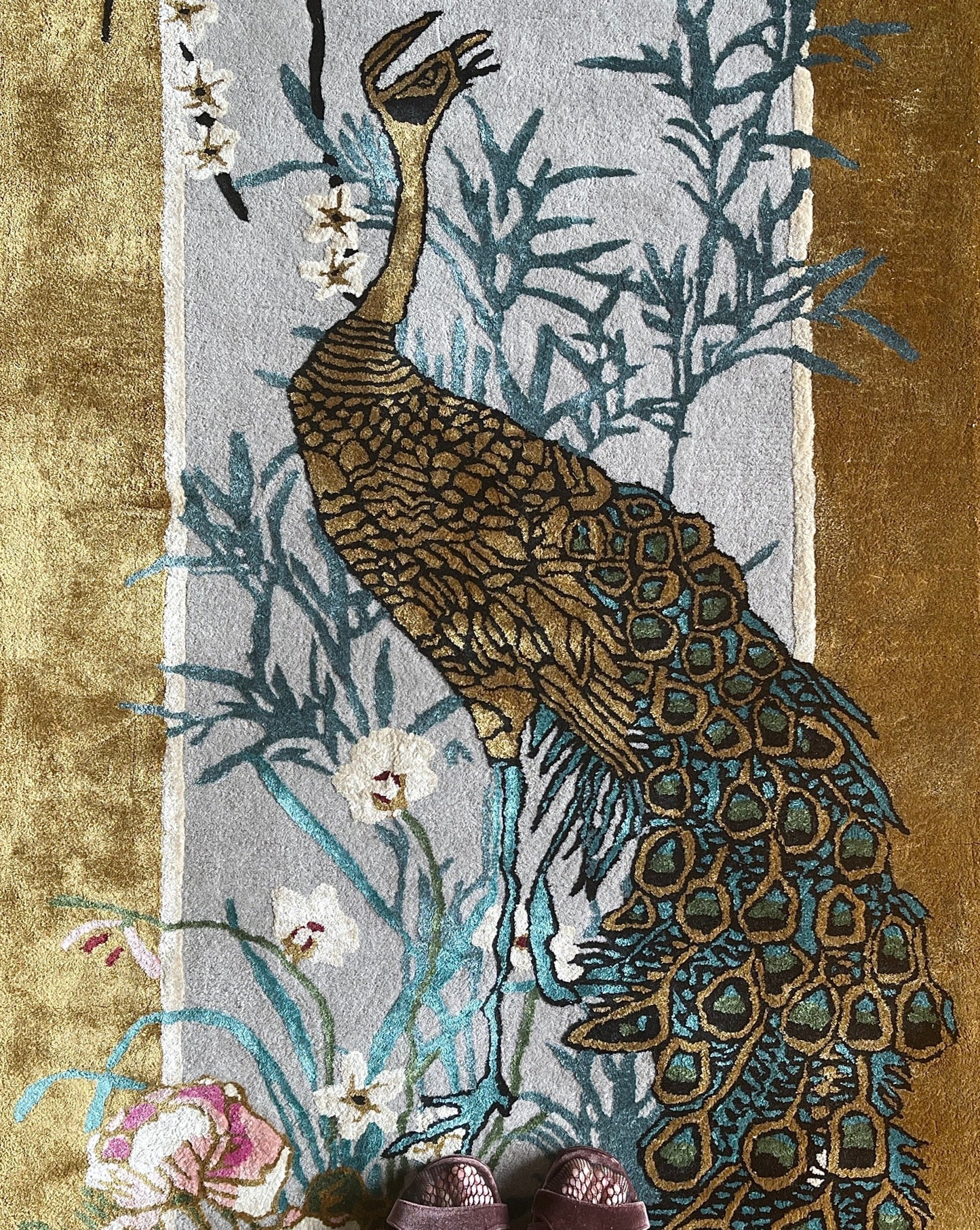 Chinese Garden of Virtue - Hand Tufted Runner