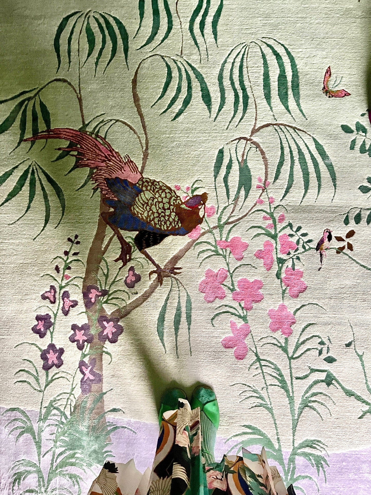 Joie De Vivre - Hand Knotted Rug - Sample