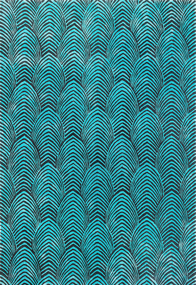 Peacock - Hand Tufted Rug