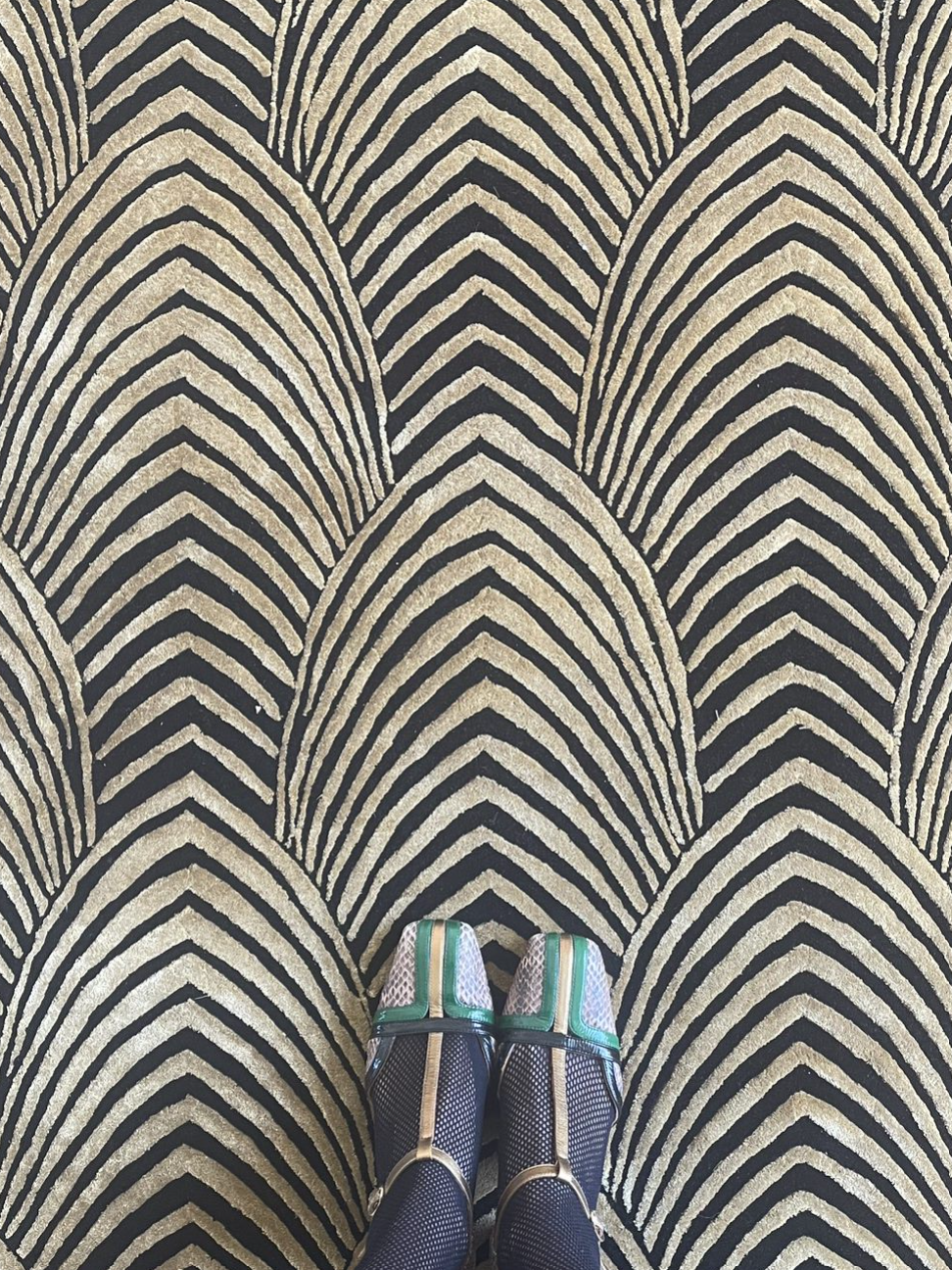 Plumage Gold - Hand Tufted Rug - Sample