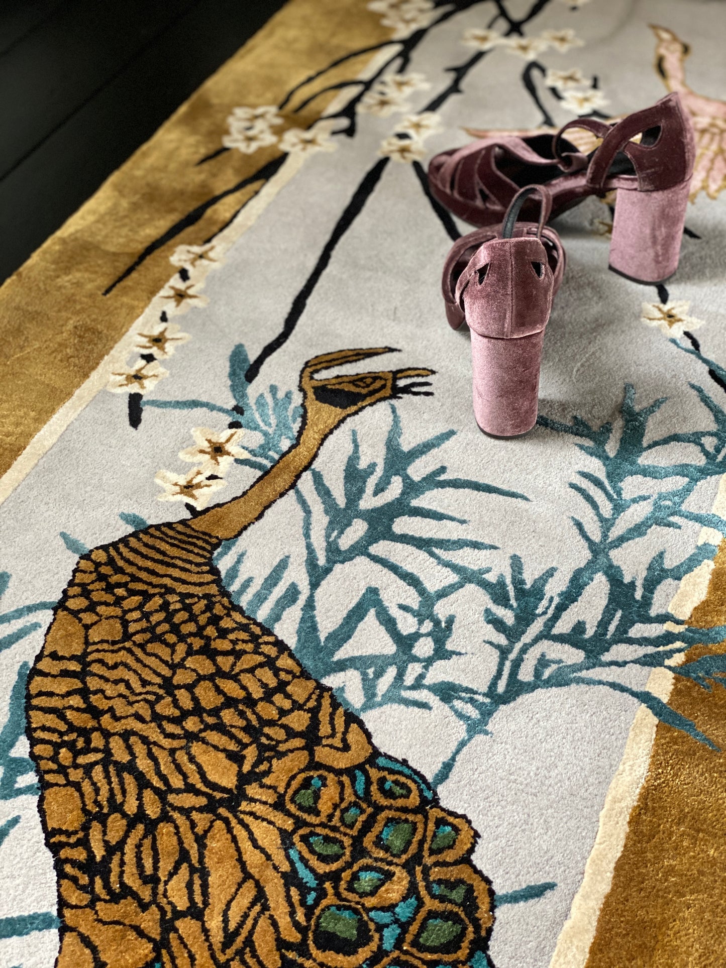 Chinese Garden of Virtue - Hand Tufted Runner
