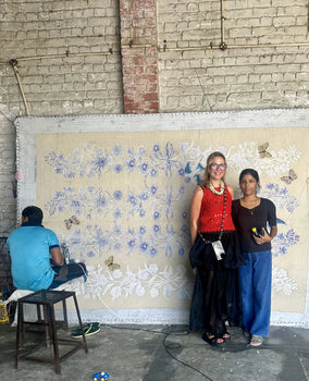 Wendy visits India to see Mumtaz Mahal come to life