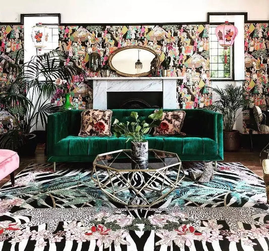 Jungle rugs inspired by wanderlust