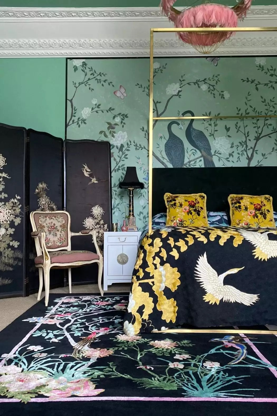 Nature's Calling: The Birdsong Chinoiserie Rug Collection