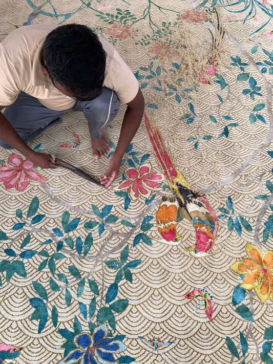 Passion for craftsmanship unites Wendy Morrison Design and  New York’s Nazmiyal Antique Rugs