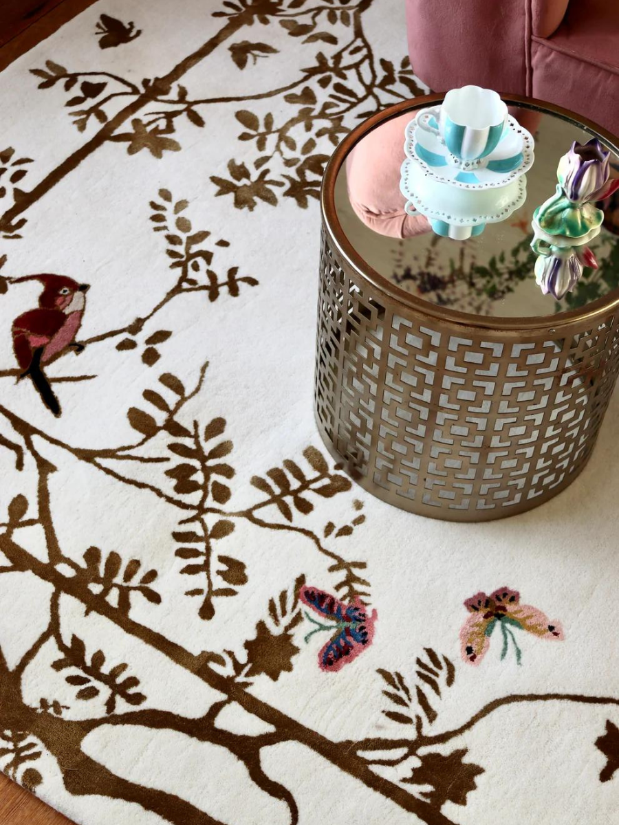 Jardin de Orient Ecru - Hand Tufted Rug