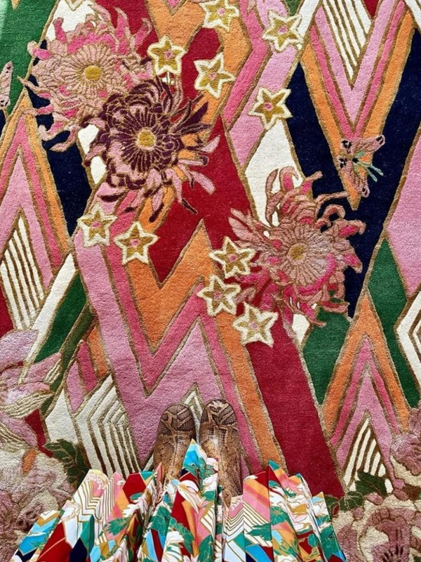 Shanghai Blossom - Hand Tufted Rug – Wendy Morrison Design