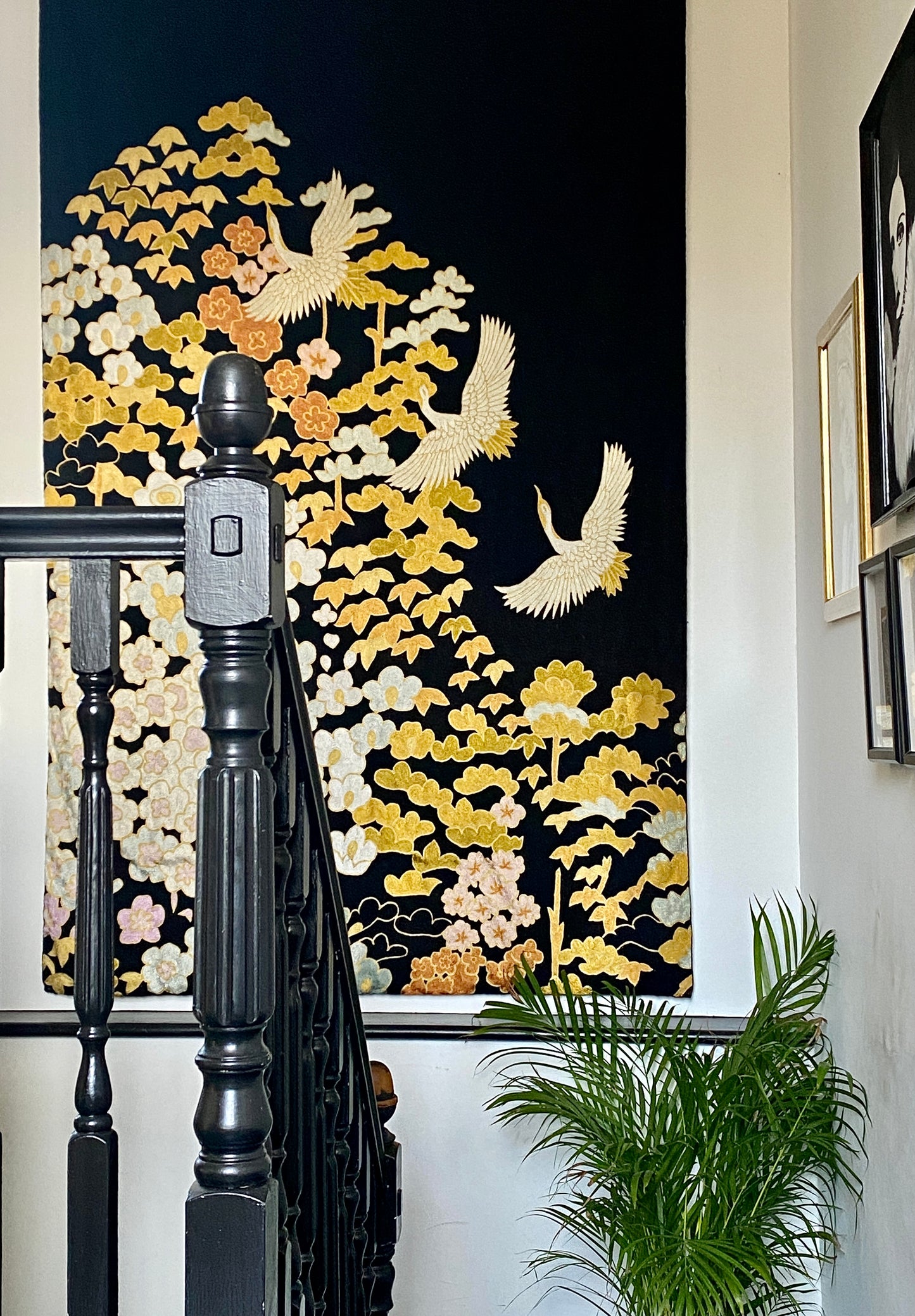 Mount Orient Hand-Embroidered Wall-Hanging